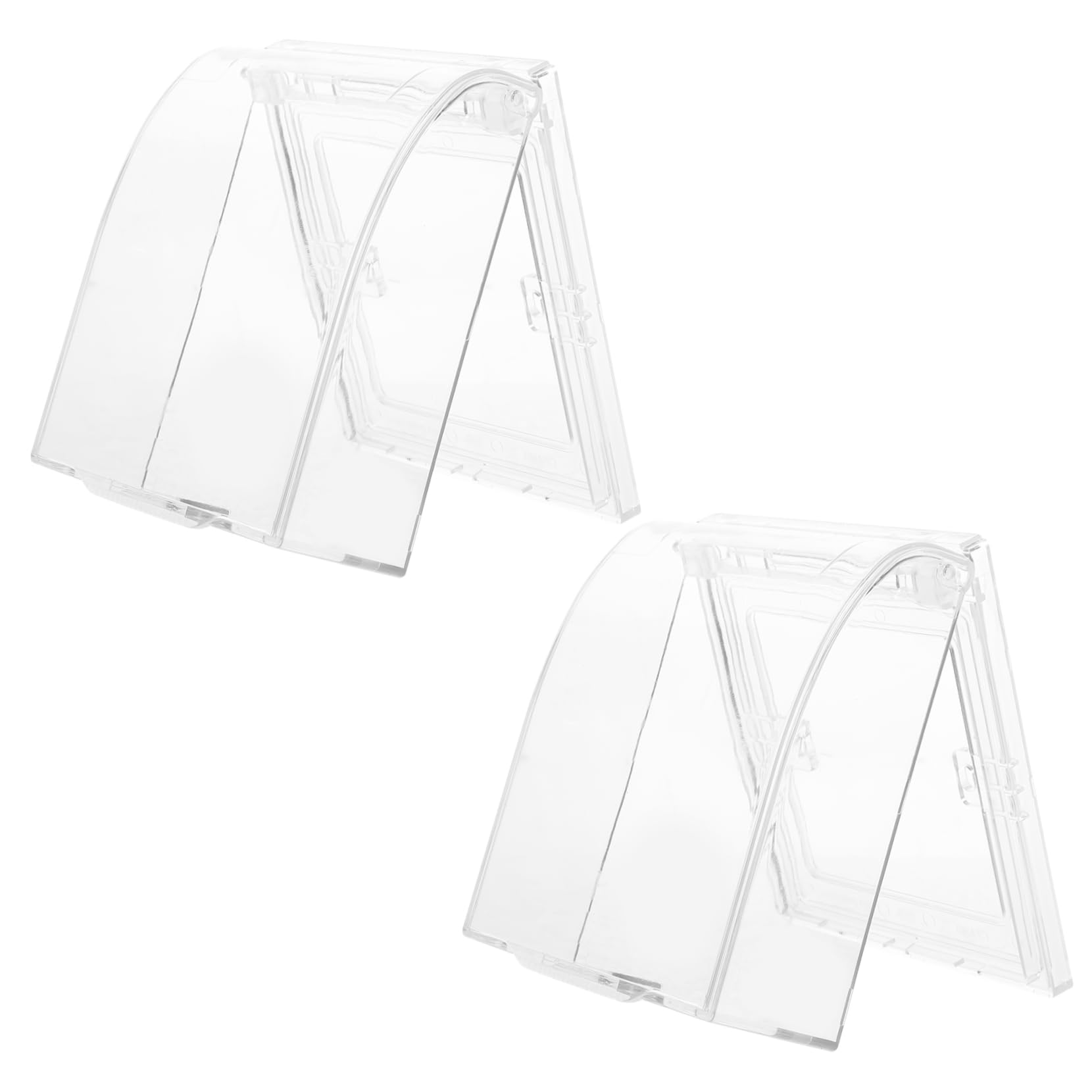 Toyvian 10piezas Cubierta De Enchufe Para Bebés Protector De Interruptor Transparente Para Seguridad Infantil Pared Fáciles De Instalar y Observar Protección De Enchufes Estándar