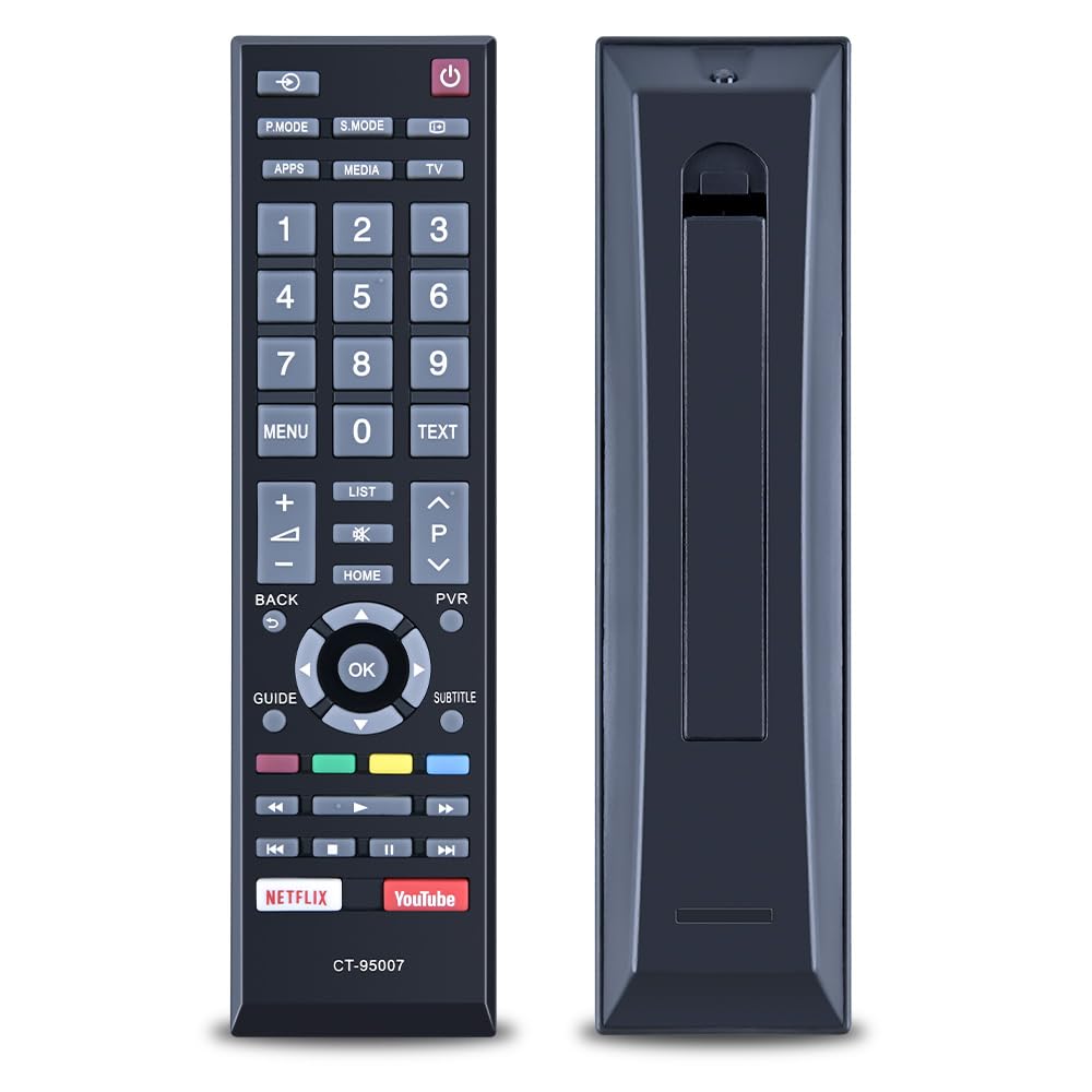 RM-L1625 Universal Use For Toshiba Tv Remote Control Ct8054 Ct-8509 CT-90336 with Youtube Netflix Button