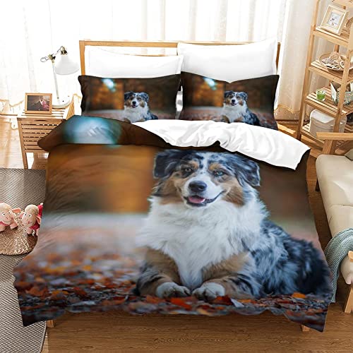 Parure de lit 3D Berger Australien de qualité supérieure 200x200