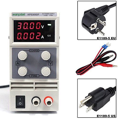 Switch DC Power Supply KPS305DF 30V 5A Voltage Regulators/Stabilizers Display
