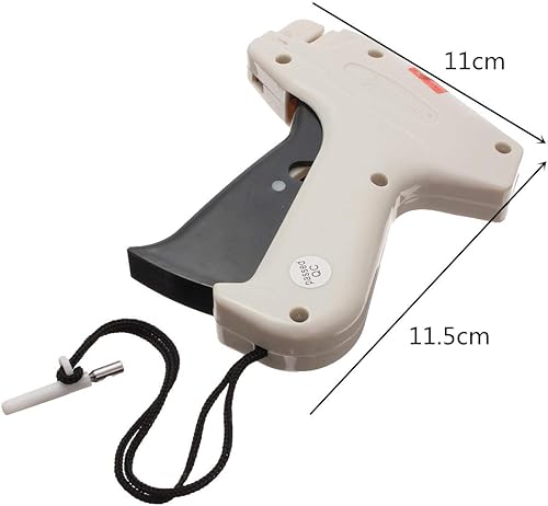 Miniatura 9 de Máquina de pistola de etiquetas de etiquetado de etiquetas de precio de ropa con 1000 púas y 5 agujas de acero