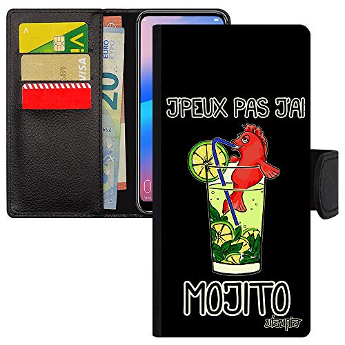 Protection Samsung Galaxy A31 antichoc rabat cuir pour éviter les rayures avec humour noir rigolo