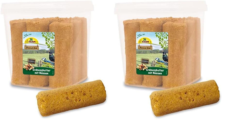 JR FARM Garden PBar Erdnussbutter Nüsse 3,15 kg Eimer (Packung mit 2)