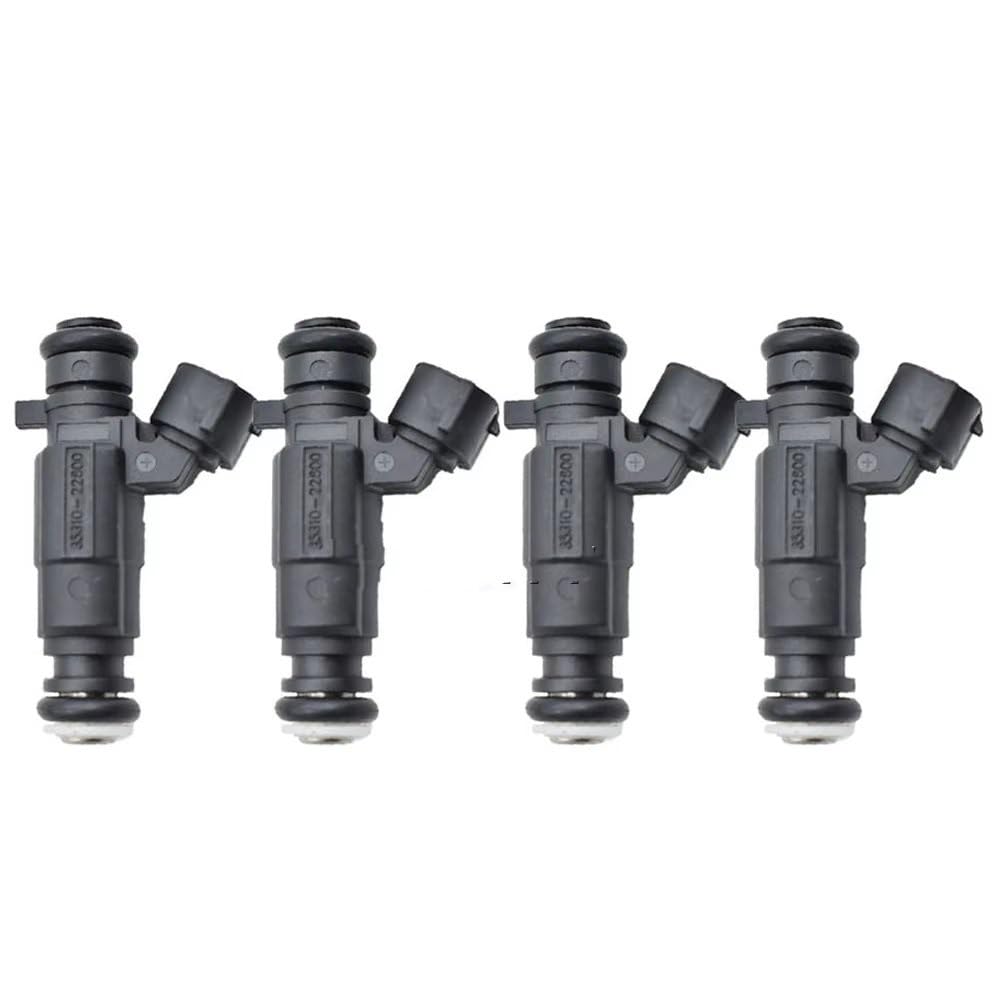 Zhjlut One Color Injection Nozzle Compatible With Hyundai For Accent 1.5L 1.6L I4 2000 2001 2002 2003 2004 2005 3531022600 35310-22600 Fuel Injector Nozzle