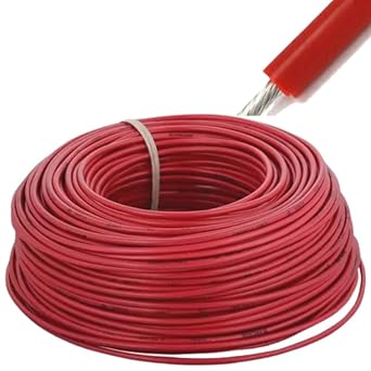 Drumstone Copper 2.5MM Silicon Wire for Home or Domestic Industrial Electric Wiring, Electric Wire 90Mtr