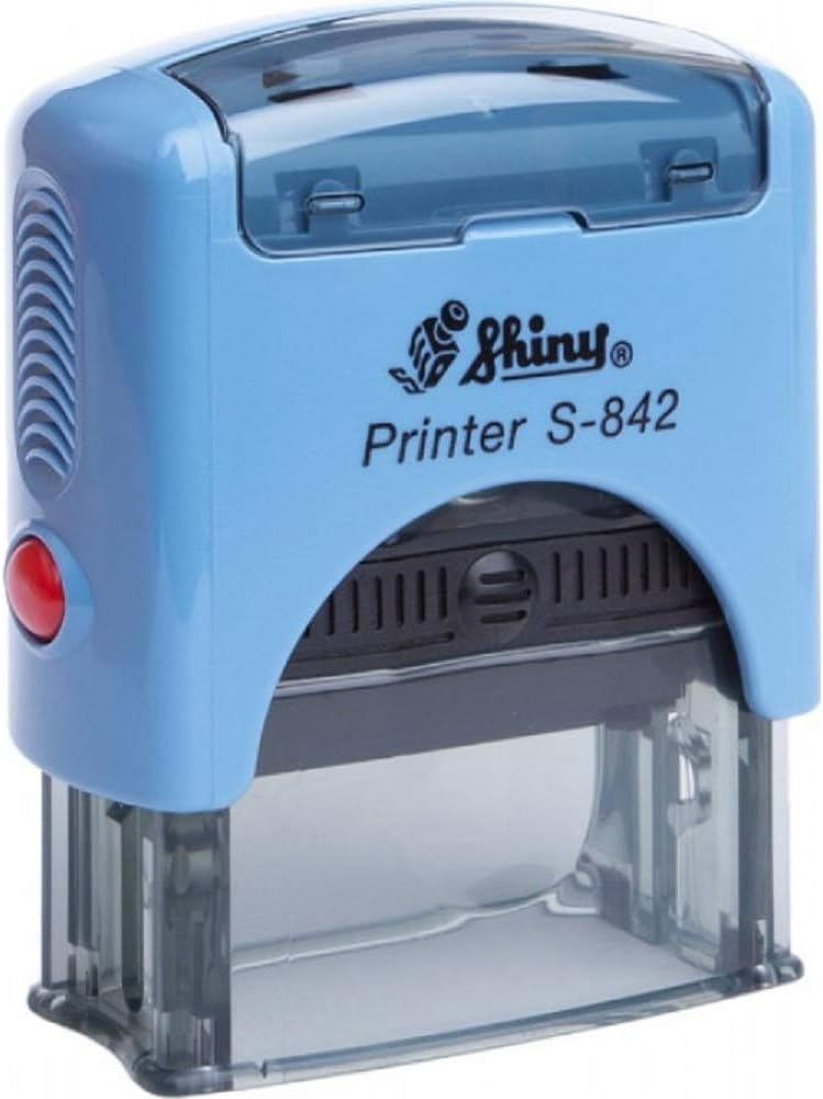 Certified True Copy Shiny Custom Self Inking Rubber Stamp Office Stationary Stamp Mini Stamper Pre Ink Stamp Red 14 X 38 MM