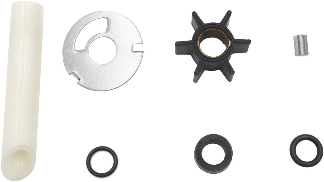 89981Q1 Water Pump Impeller Kit for Mercury Mariner 4-9.8 HP 1975-1986 Outboard 47-89981Q1