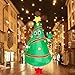 Produktbild cosyhouse Aufblasbares Weihnachtsbaum-Kostüm für Weihnachten, aufblasbares Kostüm, Cosplay, Party, Kostüm, Requisiten für Weihnachten, Maskerade, 1,5 m