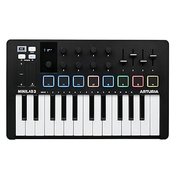 Arturia MiniLab 3 MIDIコントローラー Arturia - MiniLab 3