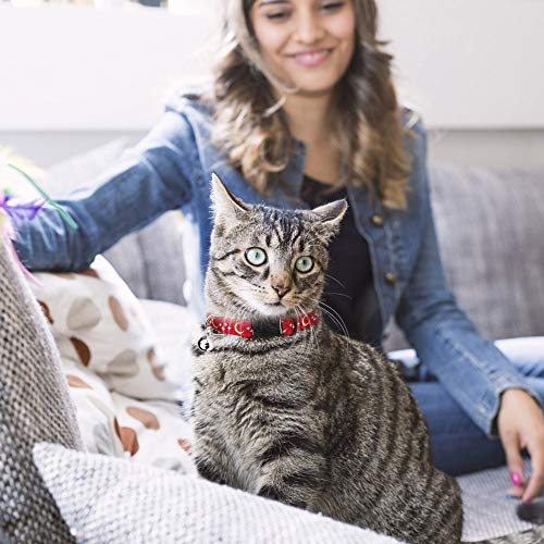 6 pcs breakaway cat collars with bell golden moon glowing star in the dark for kitten 7 6 pcs breakaway cat collars with bell golden moon glowing star in the dark for kitten - image 8