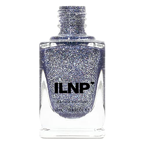 Image of ILNP Bulletproof Symphony - Medium Periwinkle Metallic Holographic Nail Polish
