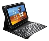 Kensington KeyFolio Pro 2 Universal Removable Keyboard, Case and Stand for 10-Inch Tablets, Black (K39519US)