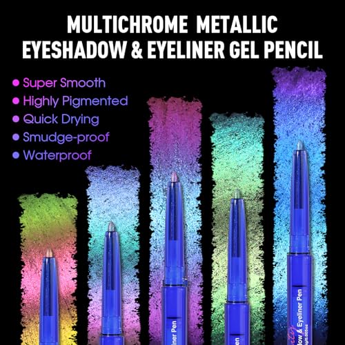 Delineador Gel Ucanbe Multicromo Resistente al Agua miniatura 4