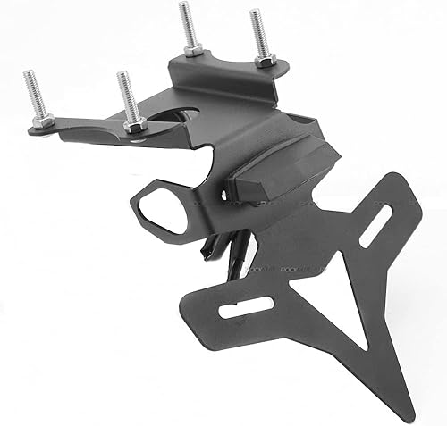 Miniatura 3 de License Plate Bracket Compatible With MT-09 MT09 FZ09 2021-2022 Fender Eliminator Tail Tidy Rear Mudguard LED Light Shorty Micro