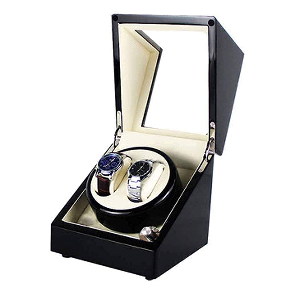 Caricatori per Orologi, Scatola Carica Orologi, Scatola Carica Orologi Singola, Carica Orologi Automatico Rotante in Legno, Carica Orologi Automatico,