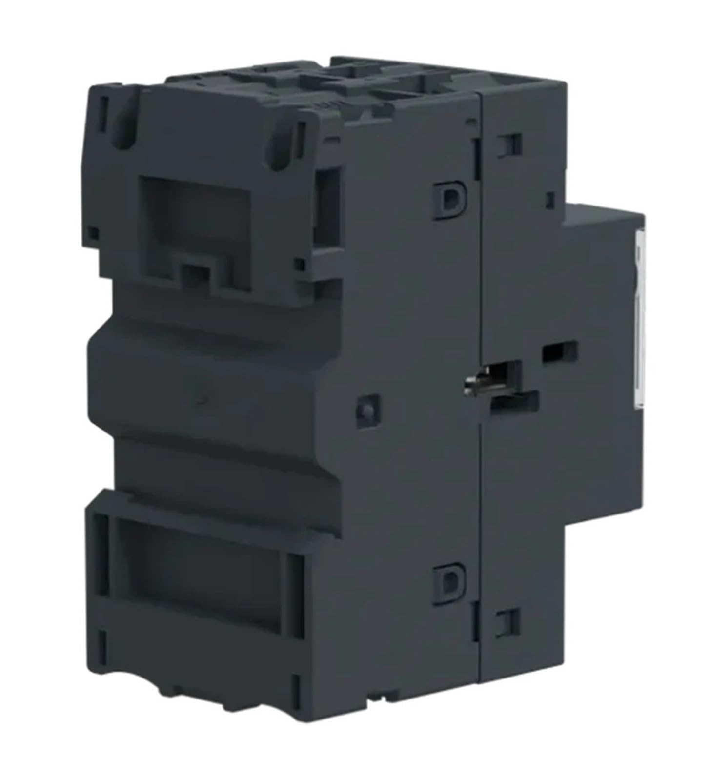 Schwarzer GV2ME14 3P 6–10 A thermisch magnetische Schraubklemmenklemmen Motorschutzschalter