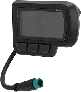 Display Lcd de Bicicleta Elétrica, Medidor de Display Lcd de Bicicleta Elétrica En06 Com Usb Display de Velocidade de Energia para Bicicleta Elétrica Mountain Bike Scooter