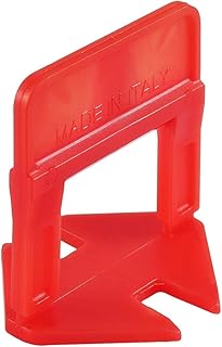 1/8 Red Clip Tile Leveling System - 2000 Pcs Clips by Raimondi