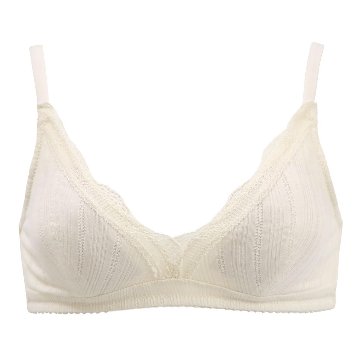 ブラジャー キッドブルー 25レーシーベアフライス ノンワイヤー ソフト 三角ブラ ブラレット 大きいサイズ KID B 下着 レディース 送料無料 Amazon | [キッドブルー] 25オーガニックコットンリブ ノンワイヤー