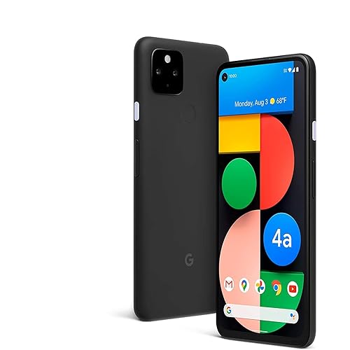 Google Pixel 4a 5G UW Just Black-Verizon (Renewed)