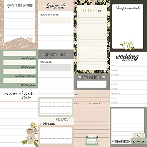 Happily Ever Paper EL Journal Elements Simple Stories cartes de scrapbooking - 2