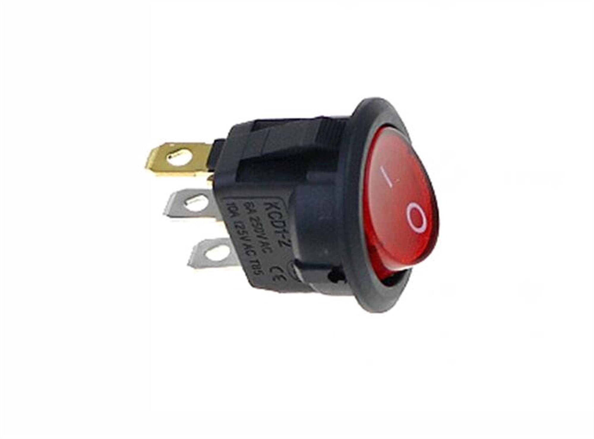 Interrupteur à bascule LED 12V pour vos road trips et sorties en bateau