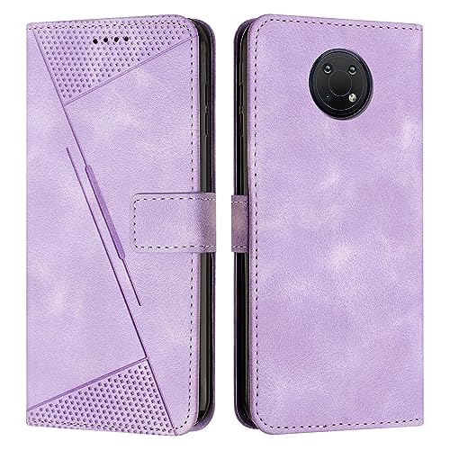 Étui à rabat pour Nokia G10 antichoc avec rangement de carte et dragonne