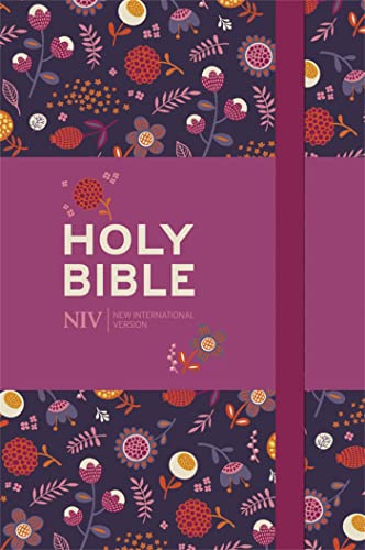 Holy Bible: New International Version (Floral Notebook Bible)