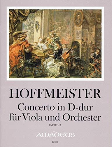 HOFFMEISTER - Concierto en Re Mayor para Viola y Orquesta (Partitura) (Morgan)
