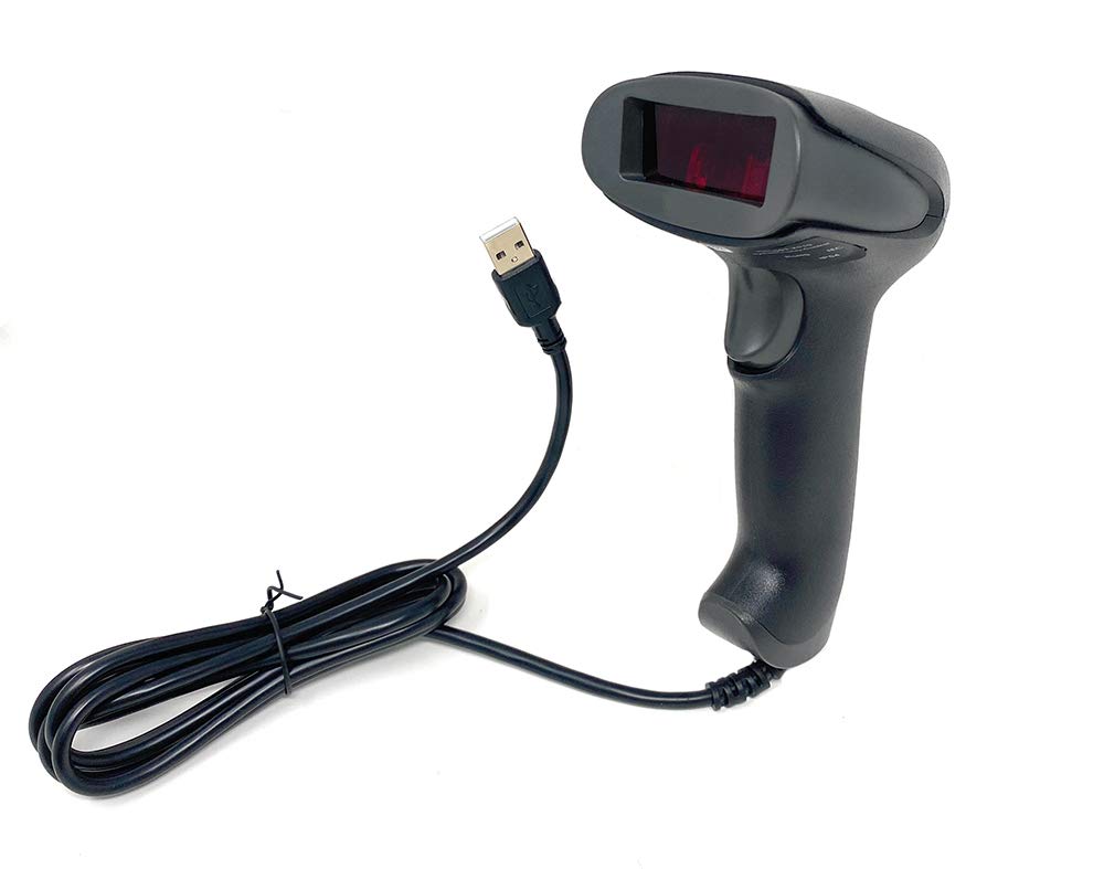 Vetrineinrete® Barcode scanner lettore codici a barre bar code ottico pistola usb F39
