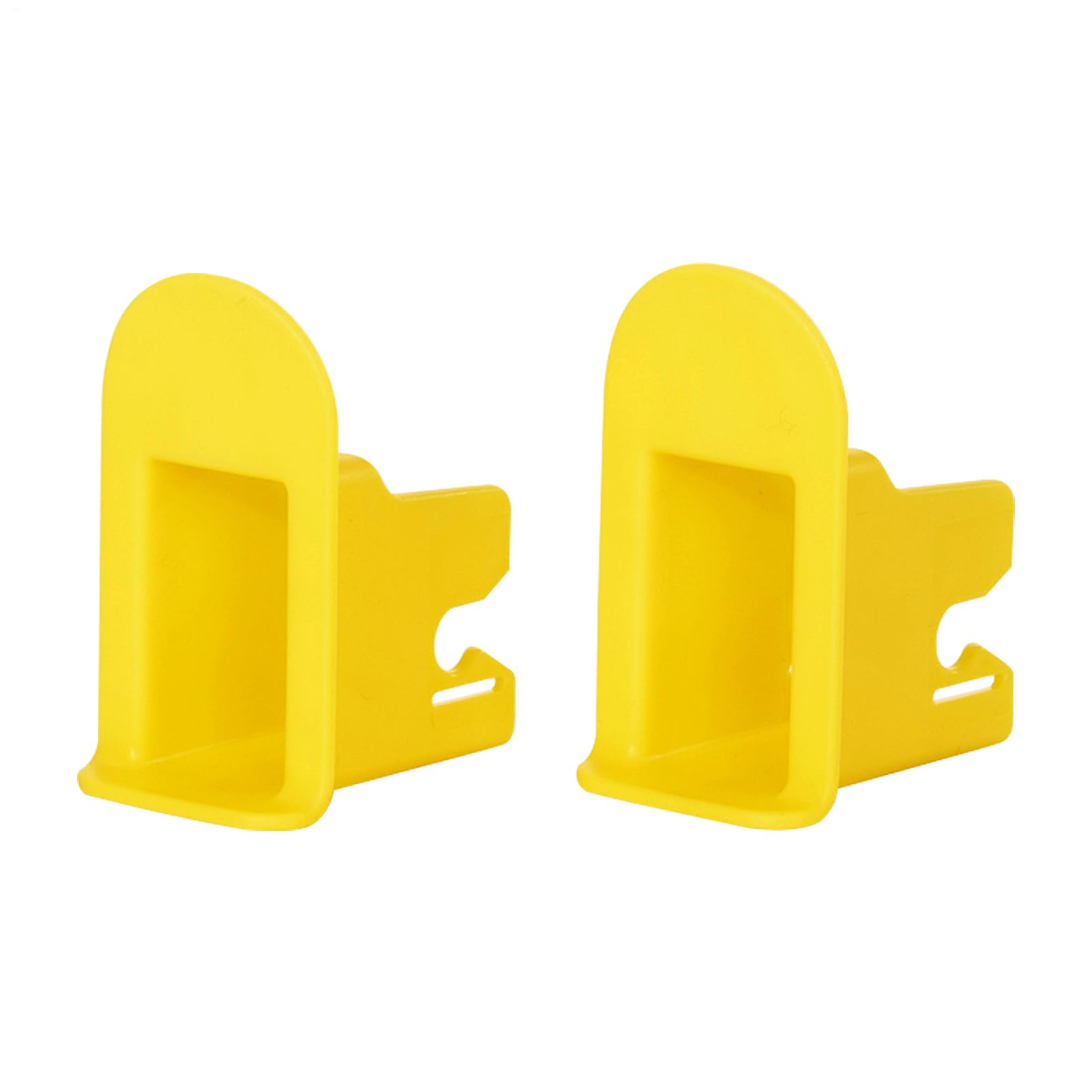 syayw Car Safety Seat Bracket Mount -2 Pieces Connector | ABS Car Seat Interface Latch Guides | Wear-Resistant Isofix Guide Child Installation Aids Latch Interface For Vehicles