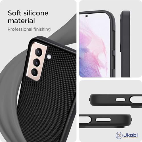 Image of Jkobi Rubberised Back Cover Case for Samsung Galaxy S21+ 5G | S21 Plus 5G (Textured Grip Design | Camera Protection | Slim and Light Weight | Soft Touch and Feel)