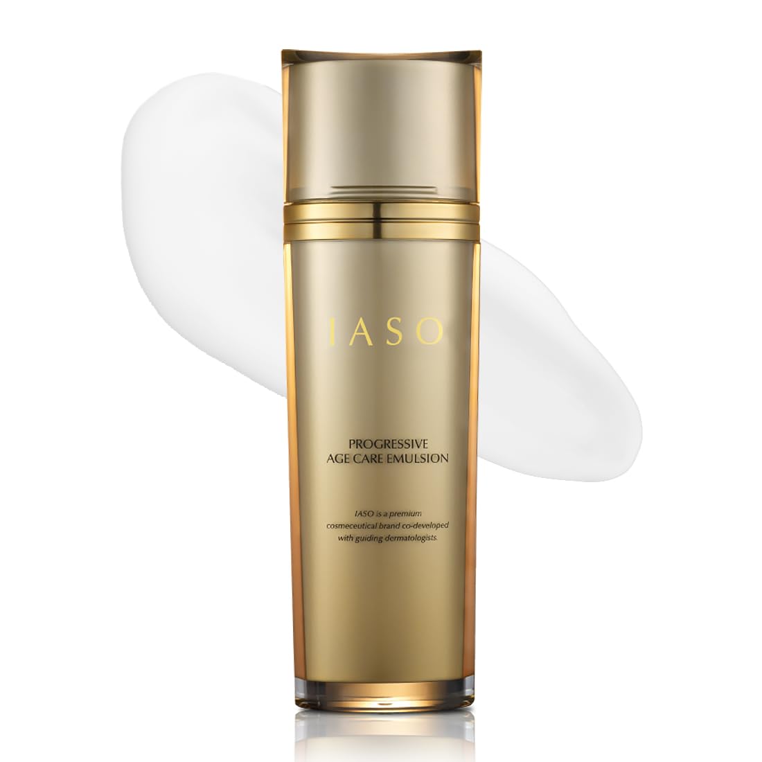 IASO PROGRESSIVE Age Care Emulsion | Premium Anti-Aging, Anti-Wrinkle Emulsion, Long-Lasting Moisture, Youthful Glow, Enriched with Ginseng, Korean Skin Care, 3.38 oz