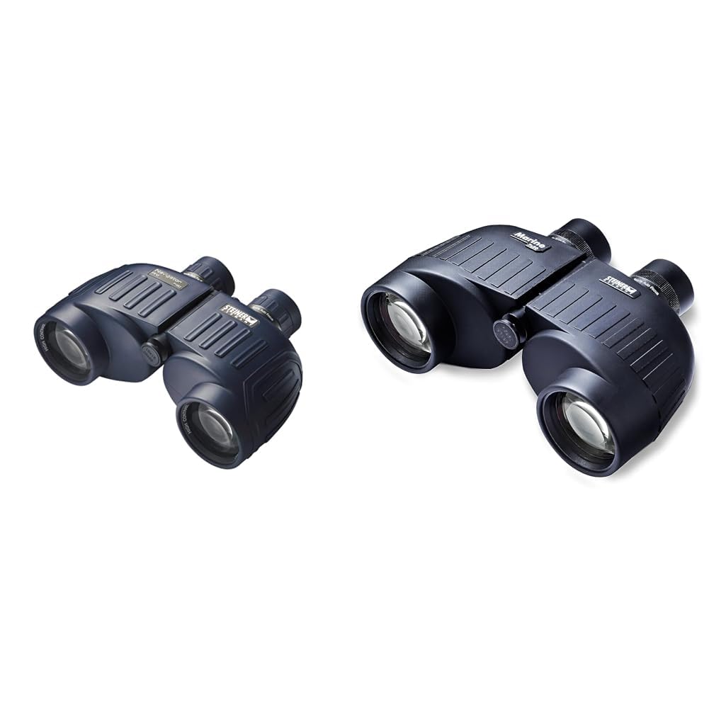 Steiner Navigator Pro 7x50 Binoculars - Magnification 7X - High Contrast Optics & Marine Binoculars for Adults and Kids, 7x50 Binoculars for Bird Watching, Hunting, Outdoor Sports, Navy Blue