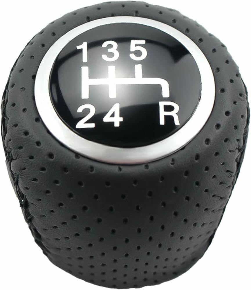 Gznbb 5 Speed Car Manual Gear Shift Knob Boot Cover Gaiter Lever Shifter Handle Stick, For Fiat For Ducato 2002-2014