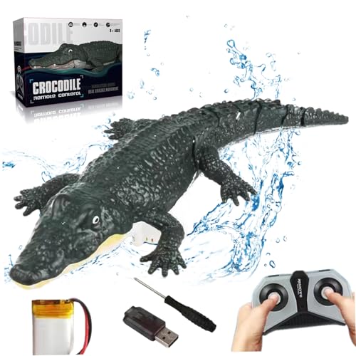 Alligator télécommandé 2,4 GHz jouet de piscine étanche
