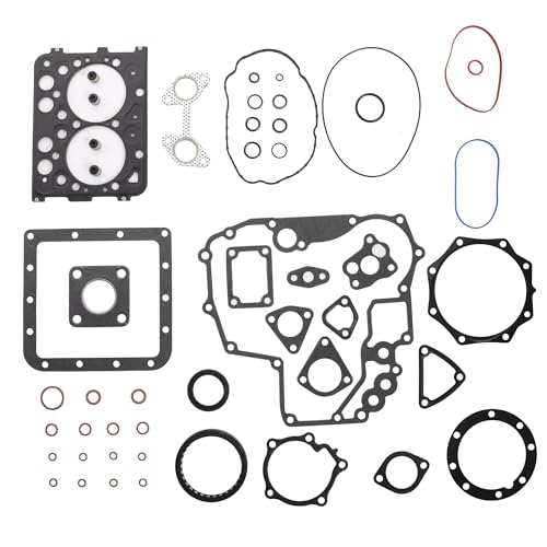 Image of Full Head Gasket Kit Head Gasket Set 1J090-03310 16851-03310 for Kubota Tractor Carrier Excavator Engine Z482 T1600H B1121 GB110 GB115 JB11