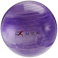 Algopix Similar Product 18 - NDN LINE Purple Exercise Ball Gym