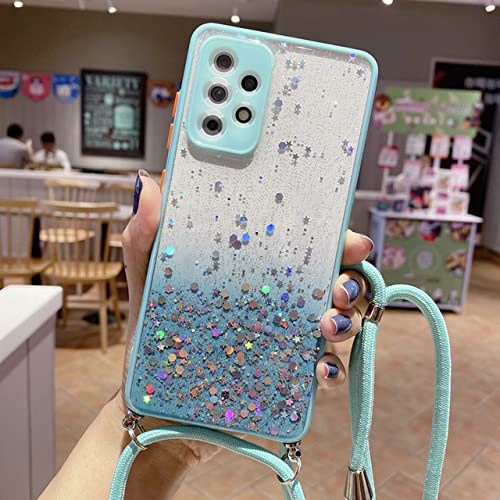 Coque de Protection Samsung A22 5G avec Cordon Collier Lanière en Silicone