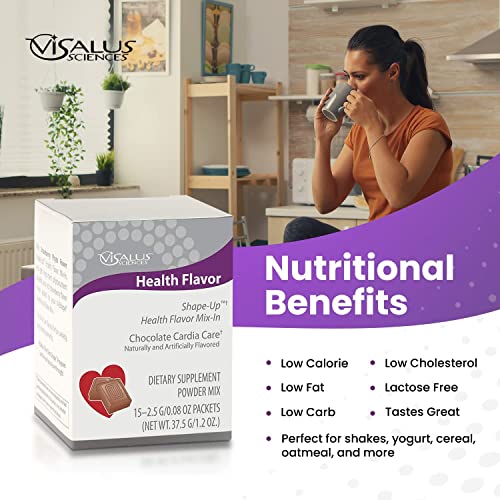 Visalus Vi-Shape Balance Kit Sweet Cream Flavor 22Oz/24 Servings, & Shape-Up Health Flavor Mix-In Chocolate, 15 Packets #TOP5