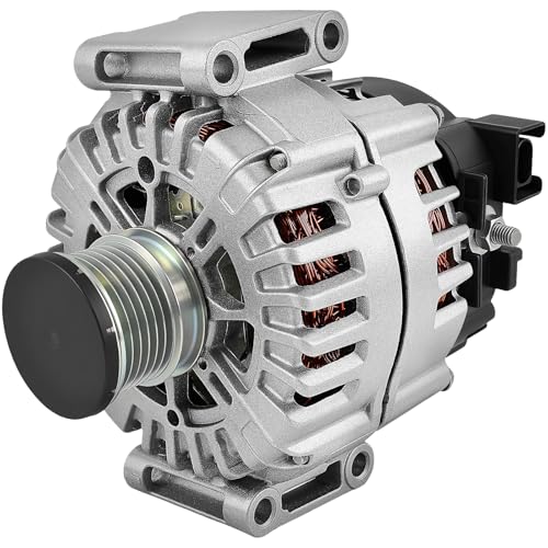 SCITOO Alternator Fits for Mercedes-Benz for C43 AMG/GLC43 AMG(17-23),for C450 AMG/GLE450 AMG(2016),for E43 AMG(17-18),for GL450(15-16),for GLE43 AMG/GLS450(17-19) - 14V 200A CW IR 6-G Pulley,OE 21099