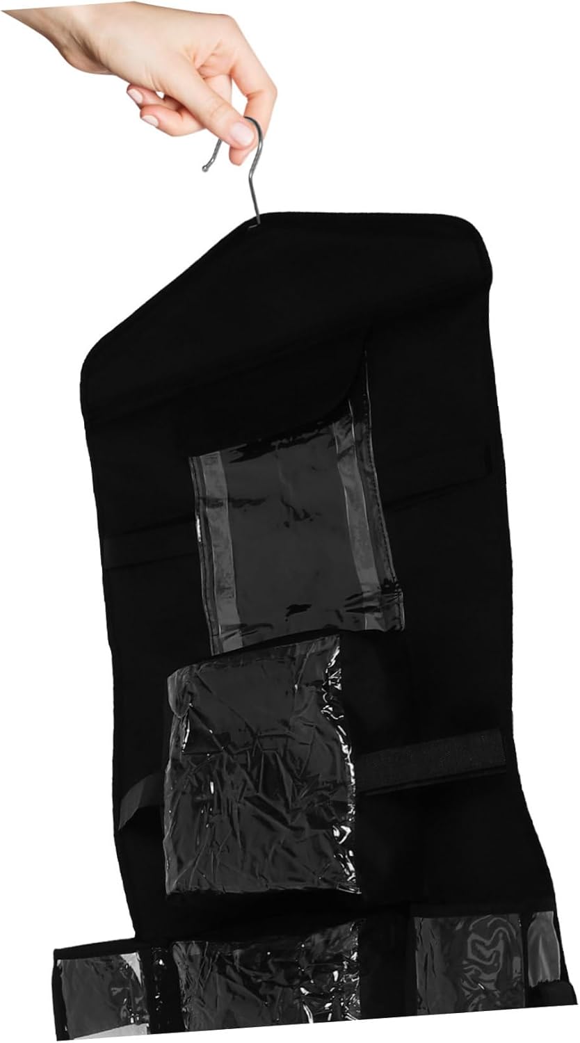 IMIKEYA Hanging Storage Bag for Wrapping Paper Over The Door Organizer Bag Organizer for Closet