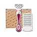 Price comparison product image Shave It - Women's 4-Blade Razor with Handle and 4 Heads