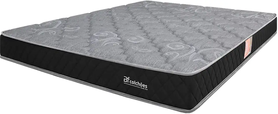 Colchão Casal Espuma D45 Extra Firme Certificada 138x188x17cm - BF Colchões