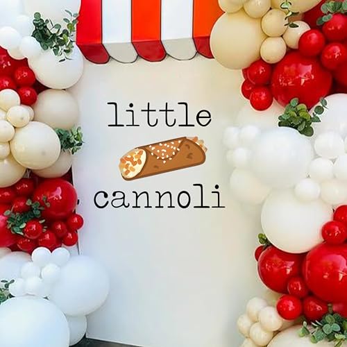 Vinilo decorativo Little Cannoli para fiestas y baby shower