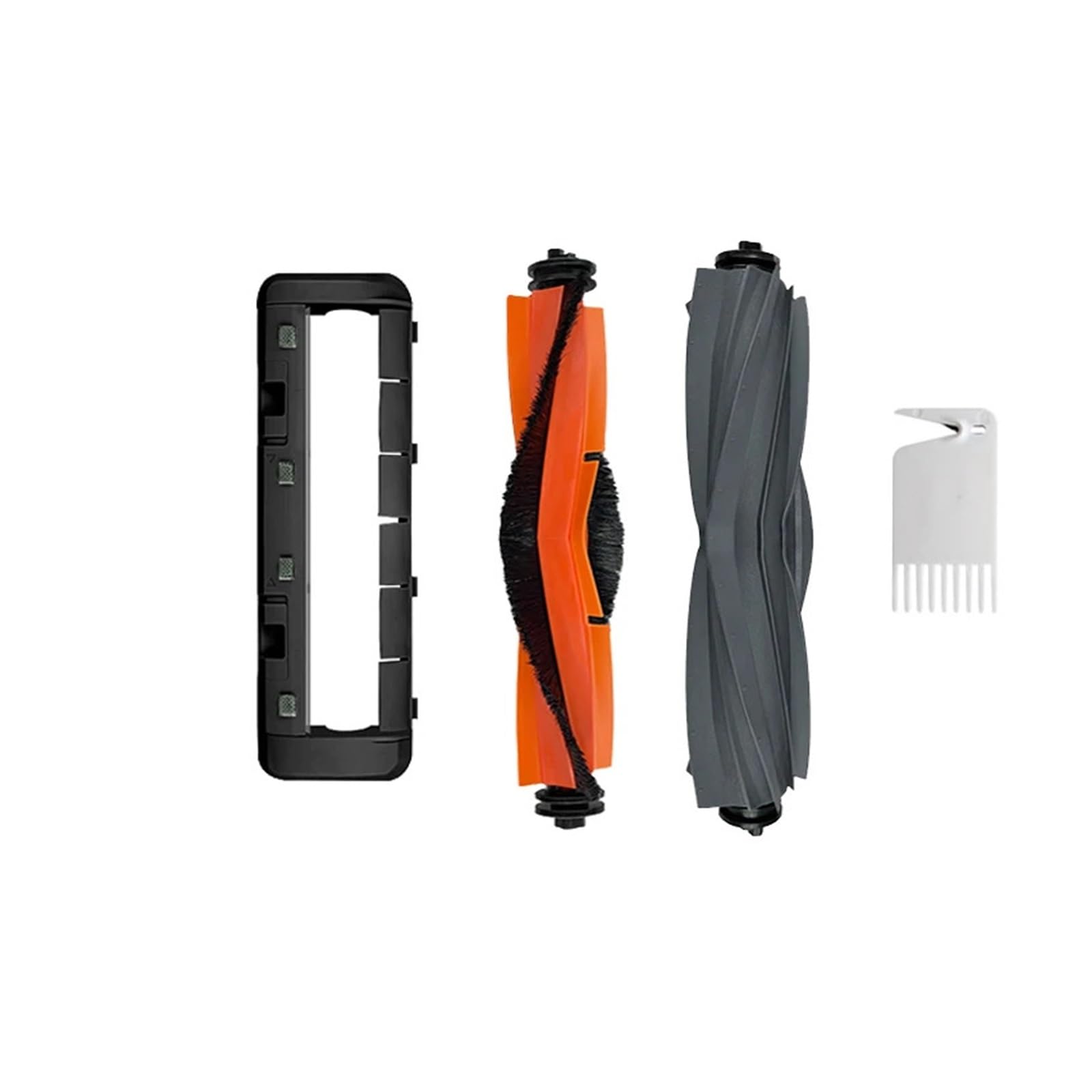 CJXYOPLAMFS ，Compatible For mijia， Omni 1S B101CN Robot X10+ ，Compatible For Dreame， L10s Ultra S10 Pro L20 Ultra X30 S30 Vacuums Brushroll Cover(3pcs black set)