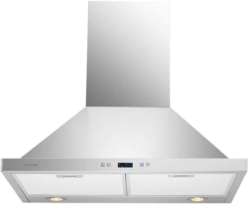 Cavaliere SV218B230 inch Wall Mount Range Hood with 462