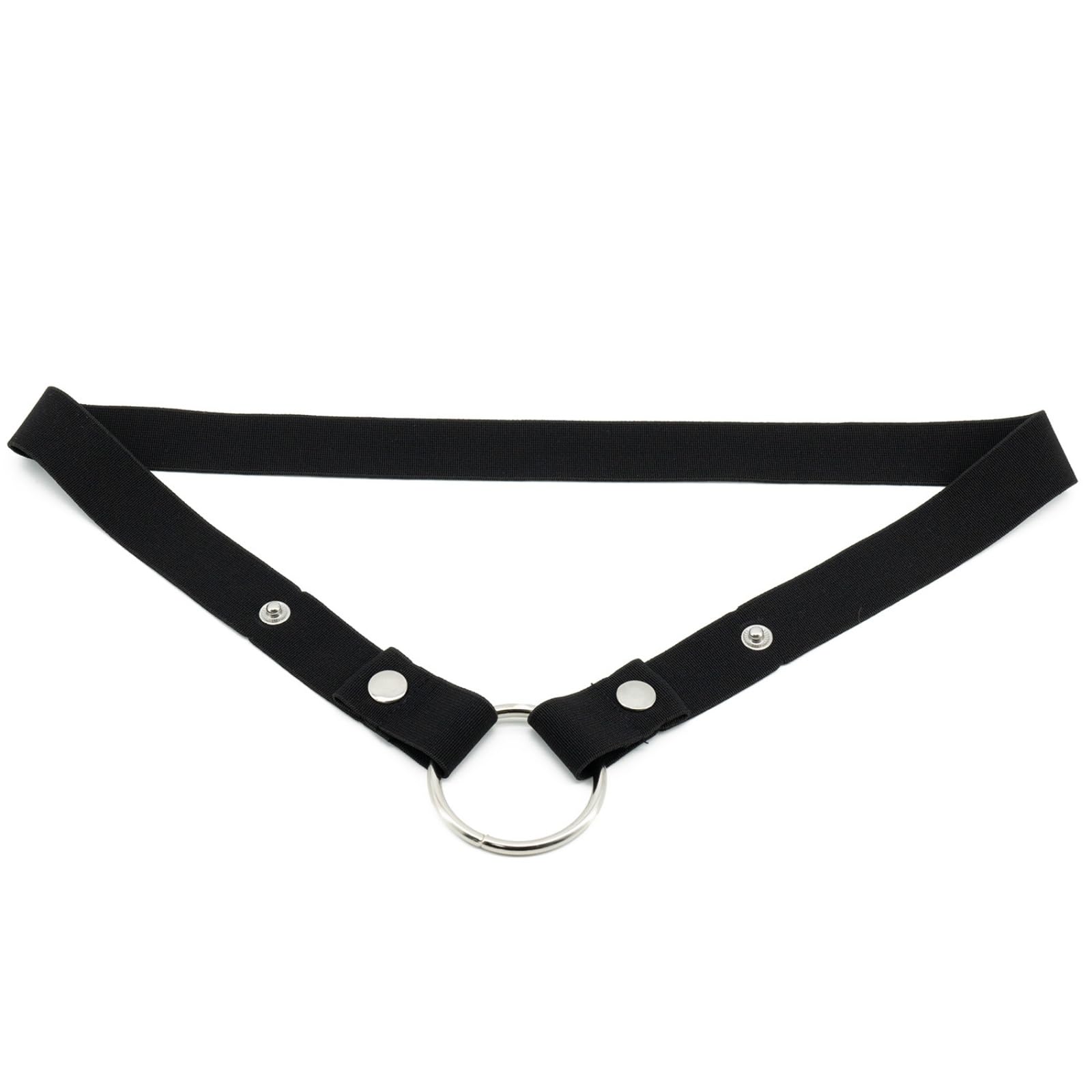 Fascia Elastica Sportiva A 3 Vie - Accessorio Di Supporto Per Allenamento, Anti-Scaduta, Colore Nero - Foto 10