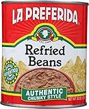La Preferida Refried Beans, Authentic, 30-Ounce