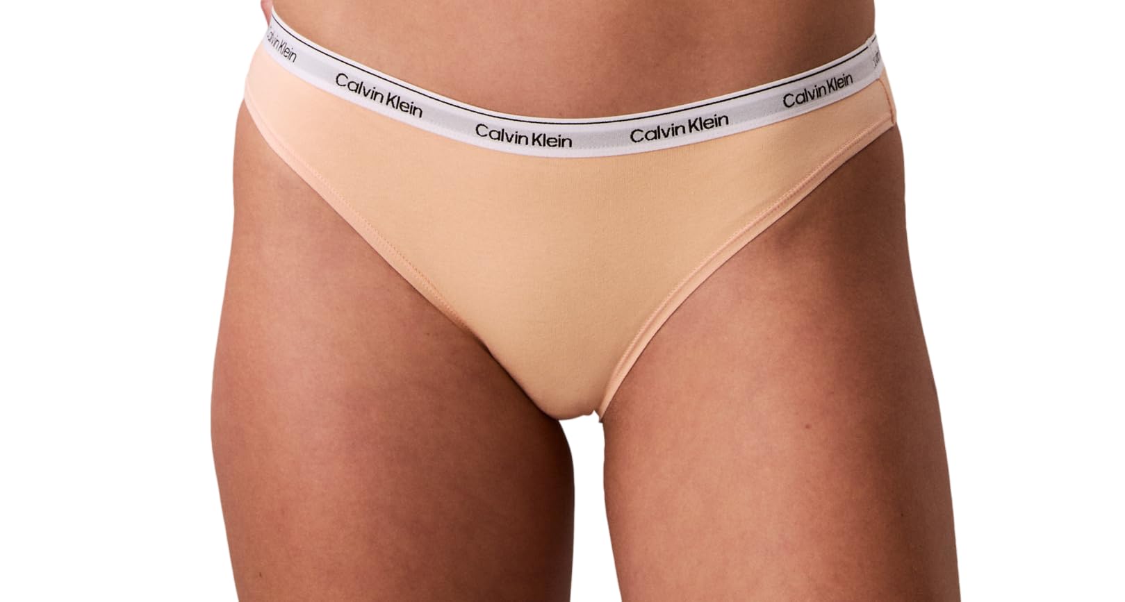 Calvin Klein Women BIKINI ORANGE (Peach Bliss) L